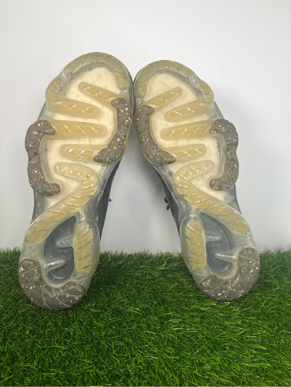 Nike Air VaporMax Flyknit Women’s Size 10 Black White Running Shoes Sneakers - Picture 7 of 8
